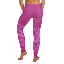 Load image into Gallery viewer, HPN Pink Flower Burn Leggings