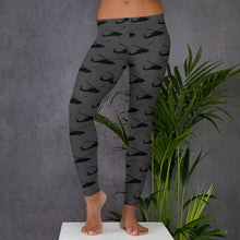 Load image into Gallery viewer, Black Hawk UH-60 Grey Leggings
