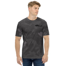Load image into Gallery viewer, Apache Black Camo Men's T-shirt
