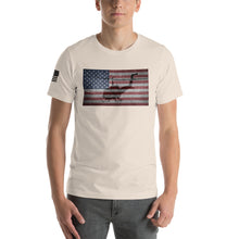 Load image into Gallery viewer, HPN - HUEY Distressed Flag - Short-Sleeve Unisex T-Shirt