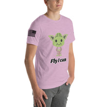 Load image into Gallery viewer, HPN Fly I Can Baby Yoda Short-Sleeve Unisex T-Shirt