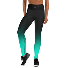 Load image into Gallery viewer, HPN Fade to Sea Foam - AStar Yoga Leggings