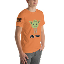 Load image into Gallery viewer, HPN Fly I Can Baby Yoda Short-Sleeve Unisex T-Shirt