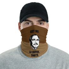 Load image into Gallery viewer, Get Me A Coffee Toots Neck Gaiter
