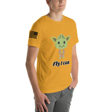 Load image into Gallery viewer, HPN Fly I Can Baby Yoda Short-Sleeve Unisex T-Shirt