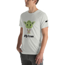Load image into Gallery viewer, HPN Fly I Can Baby Yoda Short-Sleeve Unisex T-Shirt