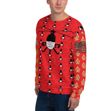 Load image into Gallery viewer, HPN Ugly Covid Christmas Sweatshirt