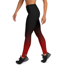 Load image into Gallery viewer, HPN Fade to Red AStar Yoga Leggings