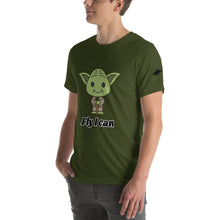 Load image into Gallery viewer, HPN Fly I Can Baby Yoda Short-Sleeve Unisex T-Shirt