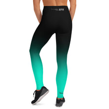 Load image into Gallery viewer, HPN Fade to Sea Foam - AStar Yoga Leggings