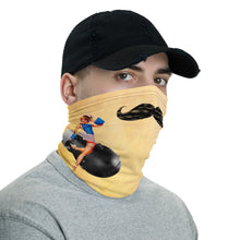 Load image into Gallery viewer, Atomic Lady Pinup Moustache Neck Gaiter