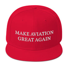 Load image into Gallery viewer, HPN - MAKE AVIATION GREAT AGAIN Snapback Hat