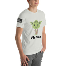 Load image into Gallery viewer, HPN Fly I Can Baby Yoda Short-Sleeve Unisex T-Shirt