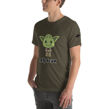 Load image into Gallery viewer, HPN Fly I Can Baby Yoda Short-Sleeve Unisex T-Shirt