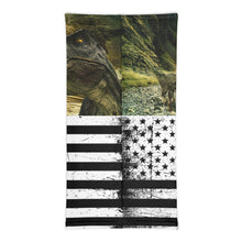 Load image into Gallery viewer, Dinosaur/American Flag Neck Gaiter
