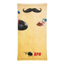 Load image into Gallery viewer, Atomic Lady Pinup Moustache Neck Gaiter