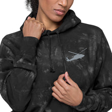 Load image into Gallery viewer, Black Hawk - Unisex Champion tie-dye hoodie UH-60