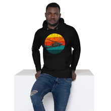 Load image into Gallery viewer, Black Hawk Sunset Hoodie - Unisex
