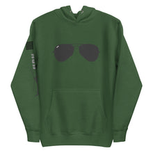 Load image into Gallery viewer, I'm Pilot Aviator Glasses Unisex Hoodie