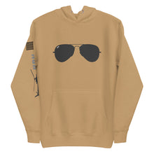 Load image into Gallery viewer, I'm Pilot Aviator Glasses Unisex Hoodie