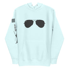 Load image into Gallery viewer, I'm Pilot Aviator Glasses Unisex Hoodie
