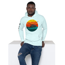 Load image into Gallery viewer, Black Hawk Sunset Hoodie - Unisex