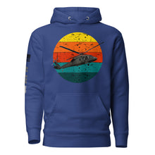 Load image into Gallery viewer, Black Hawk Sunset Hoodie - Unisex