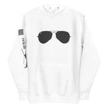 Load image into Gallery viewer, I'm Pilot Aviator Glasses Unisex Hoodie