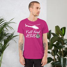 Load image into Gallery viewer, ASTAR HPN Y'all Need Jesus (Nut) Short-Sleeve Unisex T-Shirt