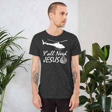 Load image into Gallery viewer, ASTAR HPN Y'all Need Jesus (Nut) Short-Sleeve Unisex T-Shirt