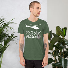 Load image into Gallery viewer, ASTAR HPN Y'all Need Jesus (Nut) Short-Sleeve Unisex T-Shirt