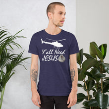 Load image into Gallery viewer, ASTAR HPN Y'all Need Jesus (Nut) Short-Sleeve Unisex T-Shirt
