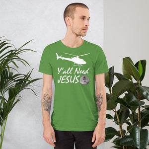 ASTAR HPN Y'all Need Jesus (Nut) Short-Sleeve Unisex T-Shirt