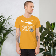 Load image into Gallery viewer, ASTAR HPN Y'all Need Jesus (Nut) Short-Sleeve Unisex T-Shirt