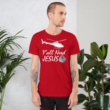 Load image into Gallery viewer, ASTAR HPN Y'all Need Jesus (Nut) Short-Sleeve Unisex T-Shirt
