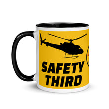 Load image into Gallery viewer, Safety Third Mug with Color Inside