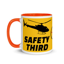 Load image into Gallery viewer, Safety Third Mug with Color Inside