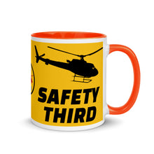 Load image into Gallery viewer, Safety Third Mug with Color Inside