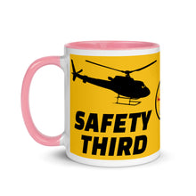 Load image into Gallery viewer, Safety Third Mug with Color Inside