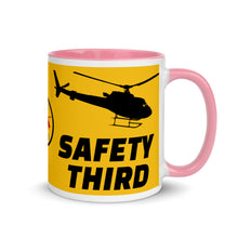 Load image into Gallery viewer, Safety Third Mug with Color Inside