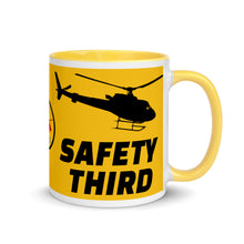 Load image into Gallery viewer, Safety Third Mug with Color Inside