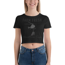 Load image into Gallery viewer, Farm Fresh Christmas Trees Women’s Crop Tee