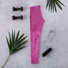 Load image into Gallery viewer, HPN Pink Flower Burn Leggings
