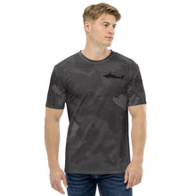 Load image into Gallery viewer, Apache Black Camo Men&#39;s T-shirt
