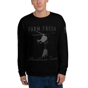 Farm Fresh Christmas Trees Unisex Sweatshirt