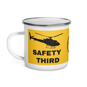 Safety Third #SDSS Enamel Mug