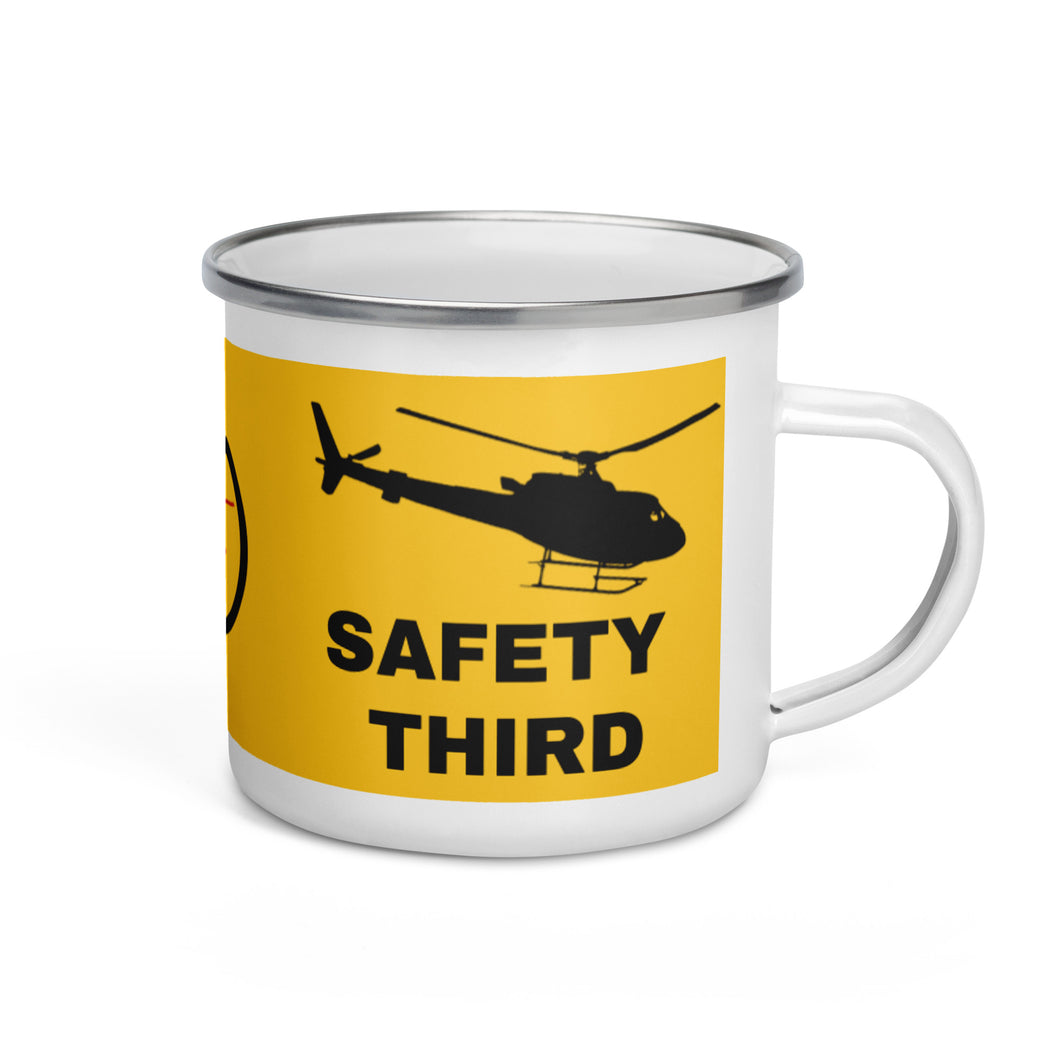 Safety Third #SDSS Enamel Mug