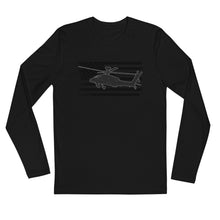 Load image into Gallery viewer, Apache Long Sleeve Fitted Crew
