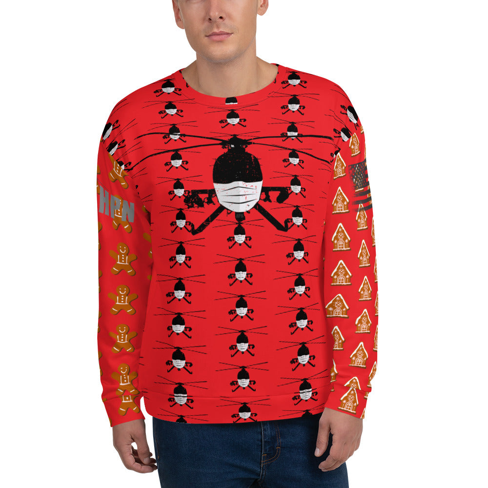 HPN Ugly Covid Christmas Sweatshirt