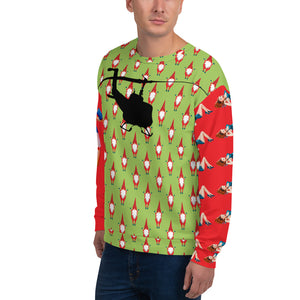 HPN Ugly Christmas Huey Pin Up Girl Unisex Sweatshirt